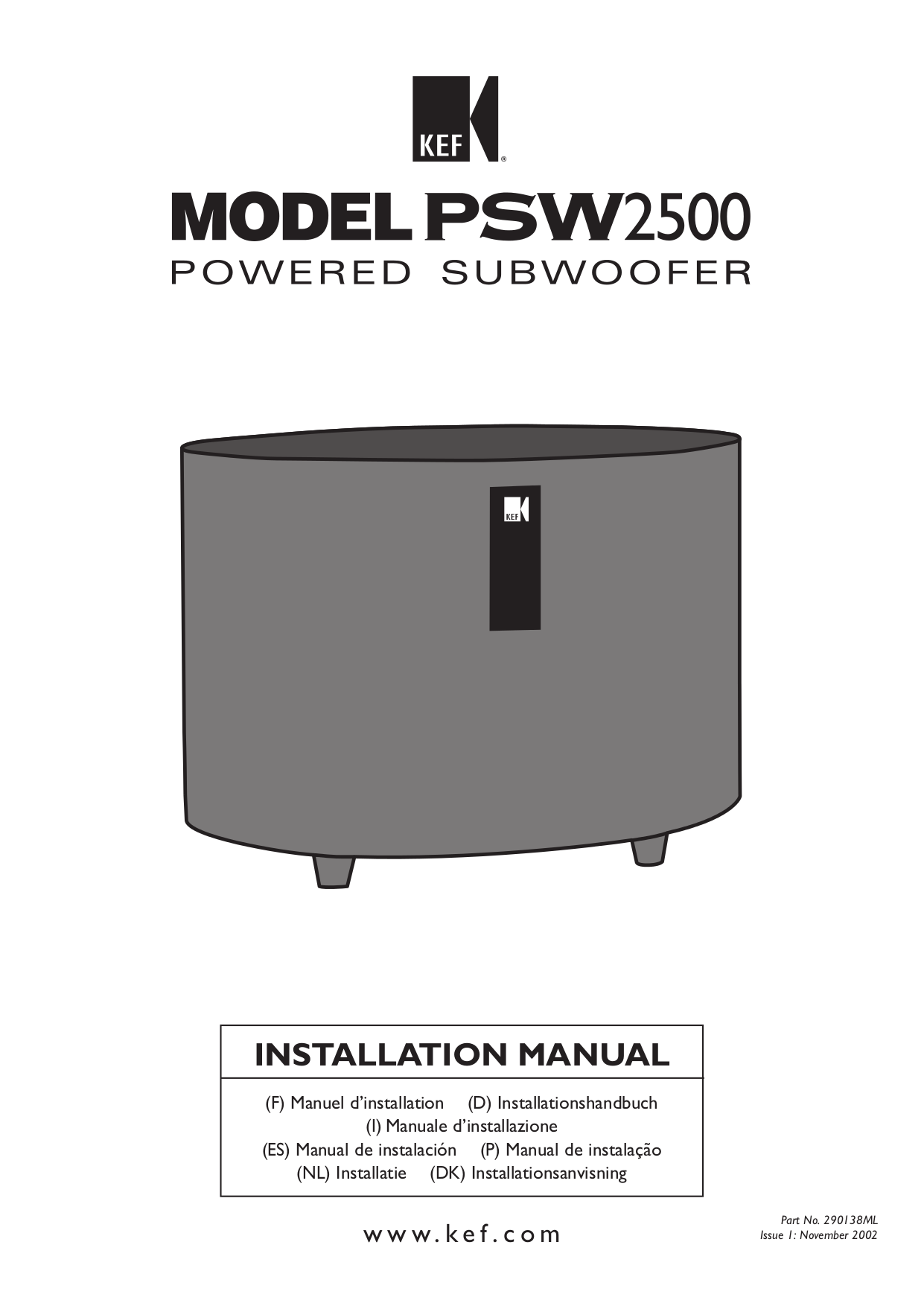 Pdf Manual For Kef Speaker Iq90