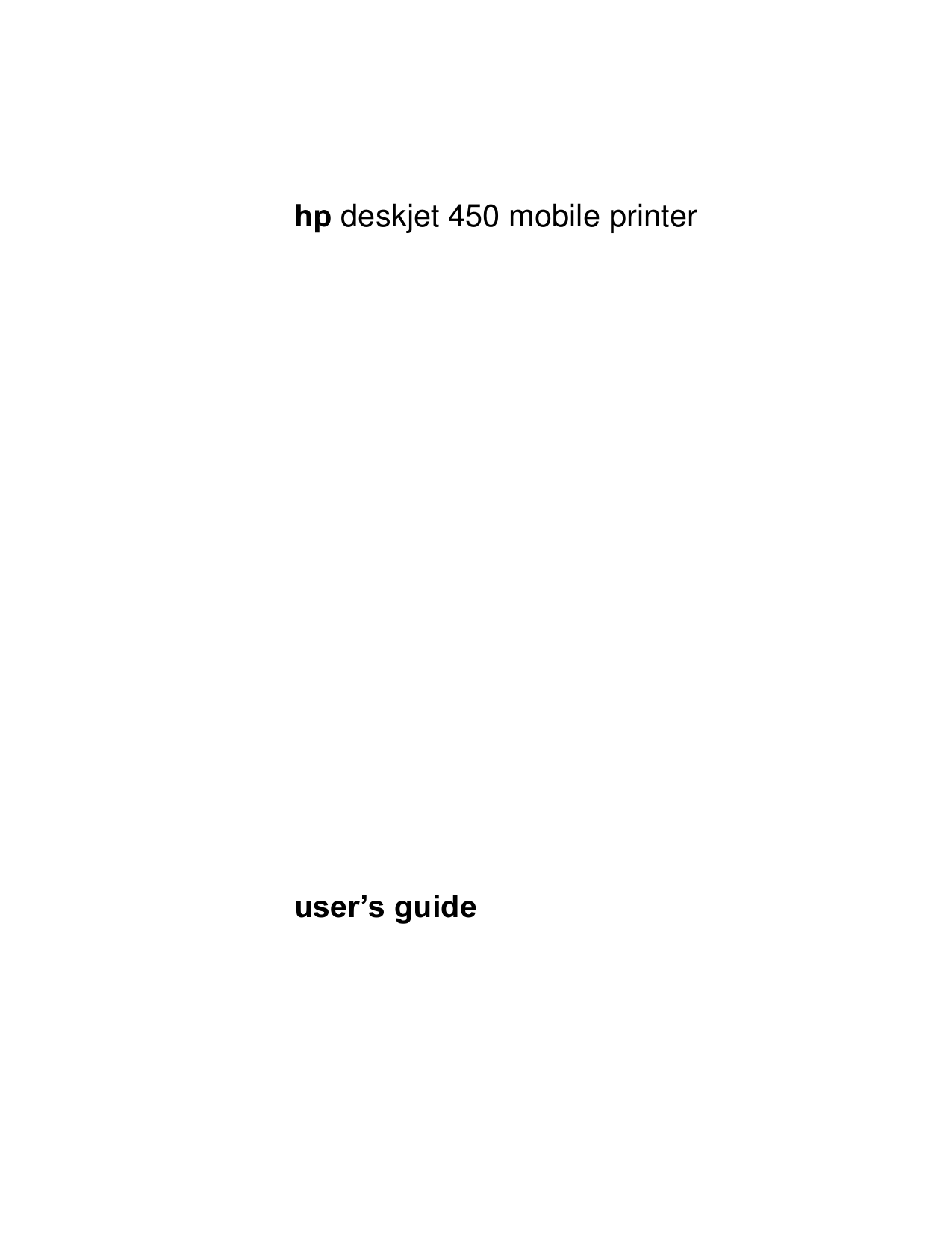 pdf for HP Printer Deskjet 3000 manual
