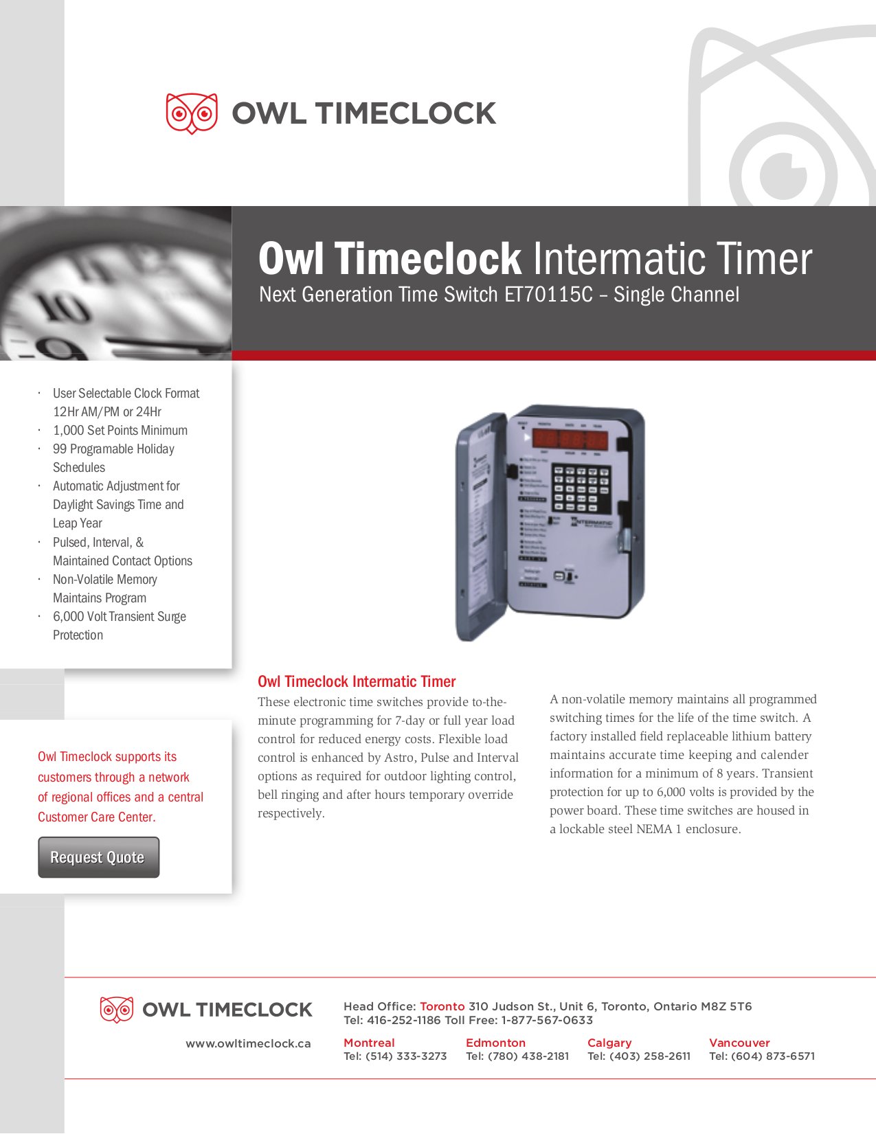 intermatic timer manuals