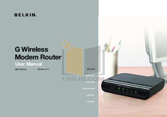 Belkin Wireless Pre-N Router Firmware Update