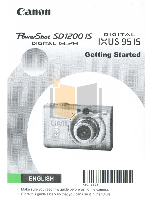 CANON POWERSHOT SD1200 IS MANUAL PDF