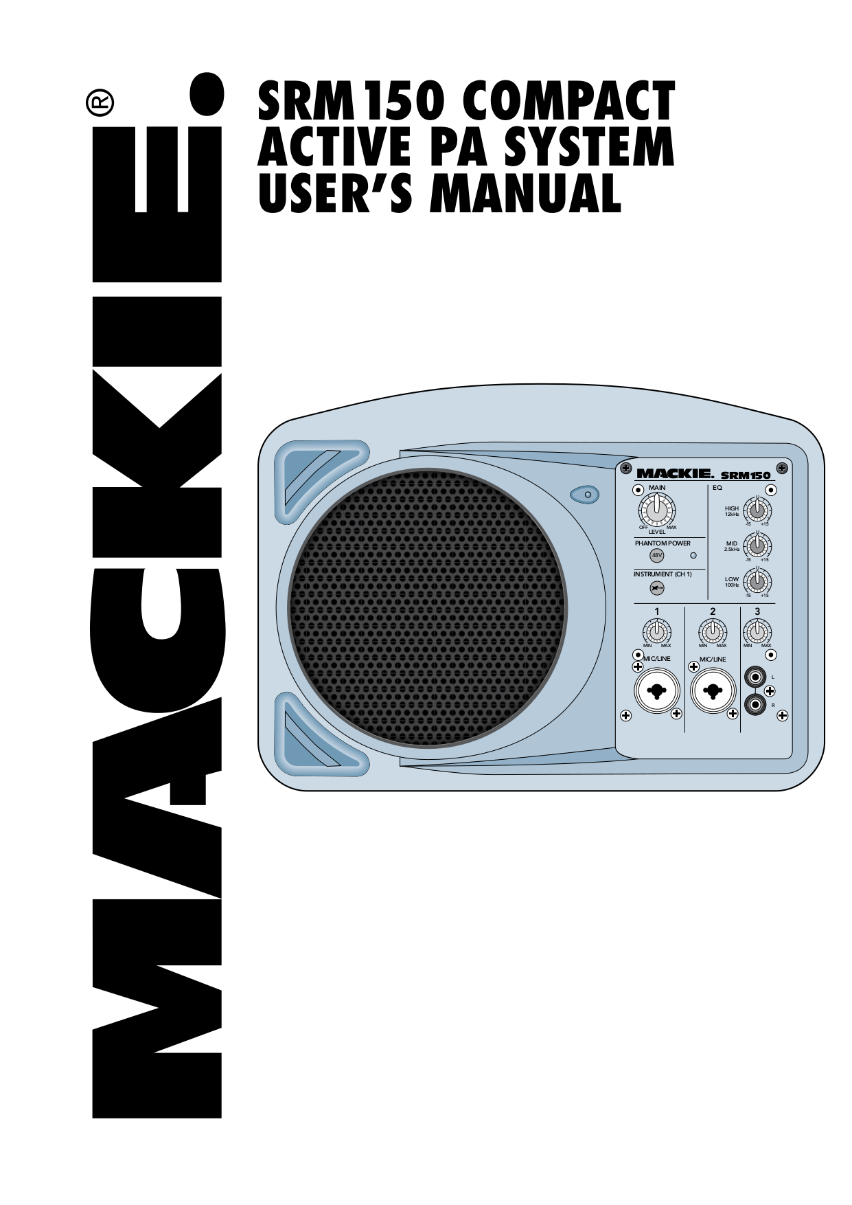 Mackie smr 450 инструкция