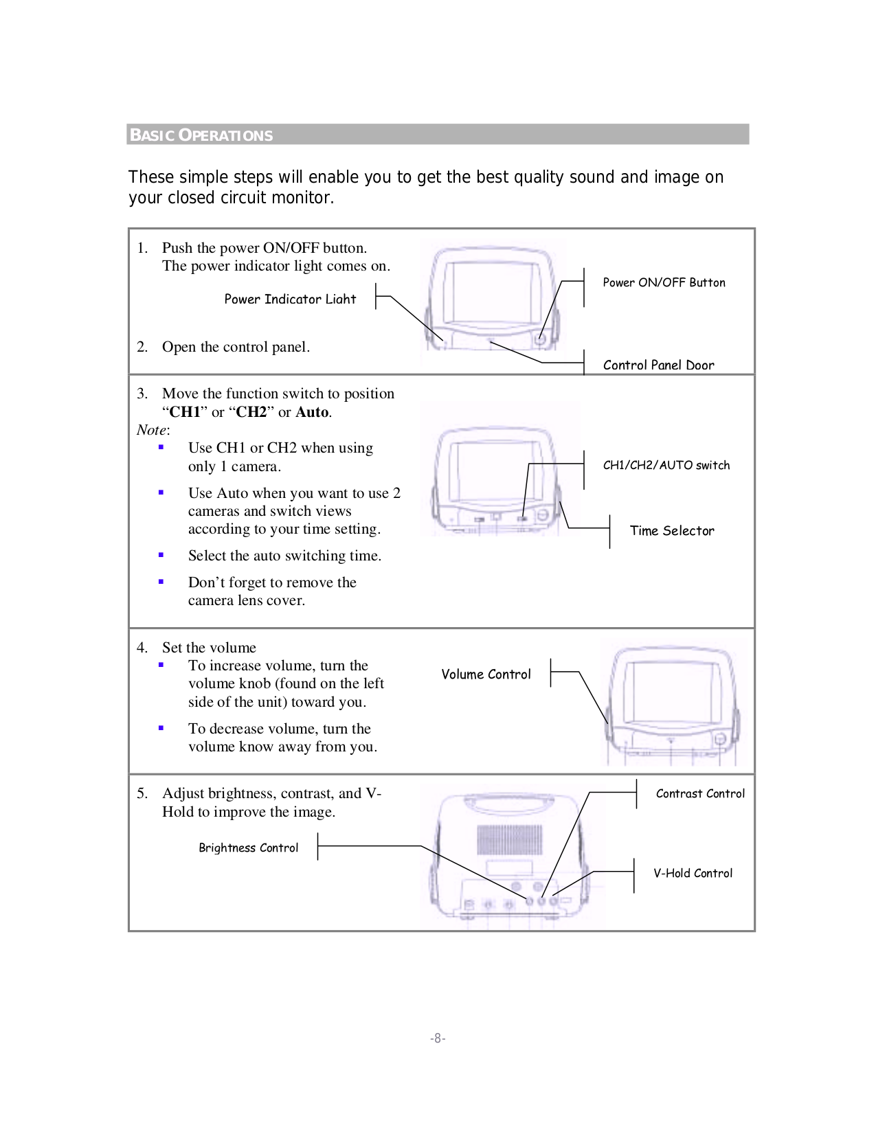 ... jWIN Security Camera JV-TV2040 pdf page preview