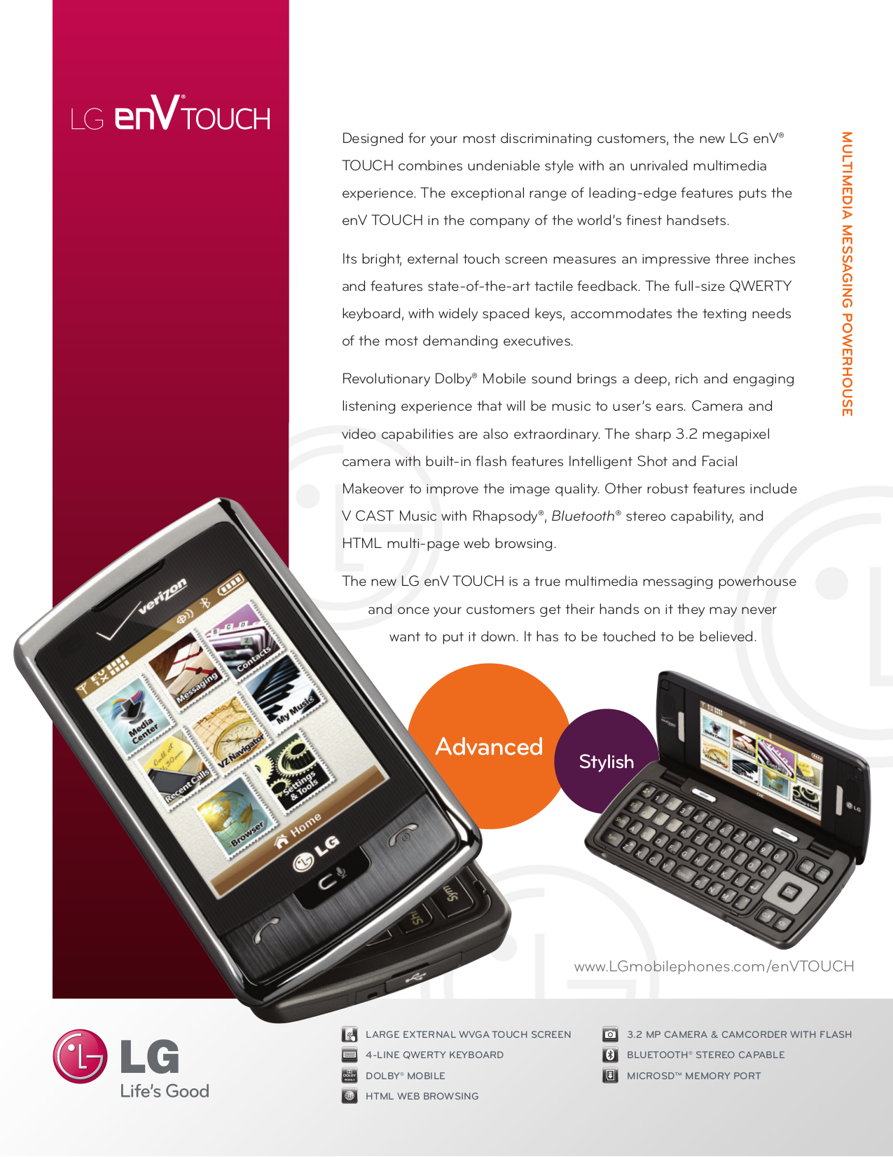 Lg env user manual.