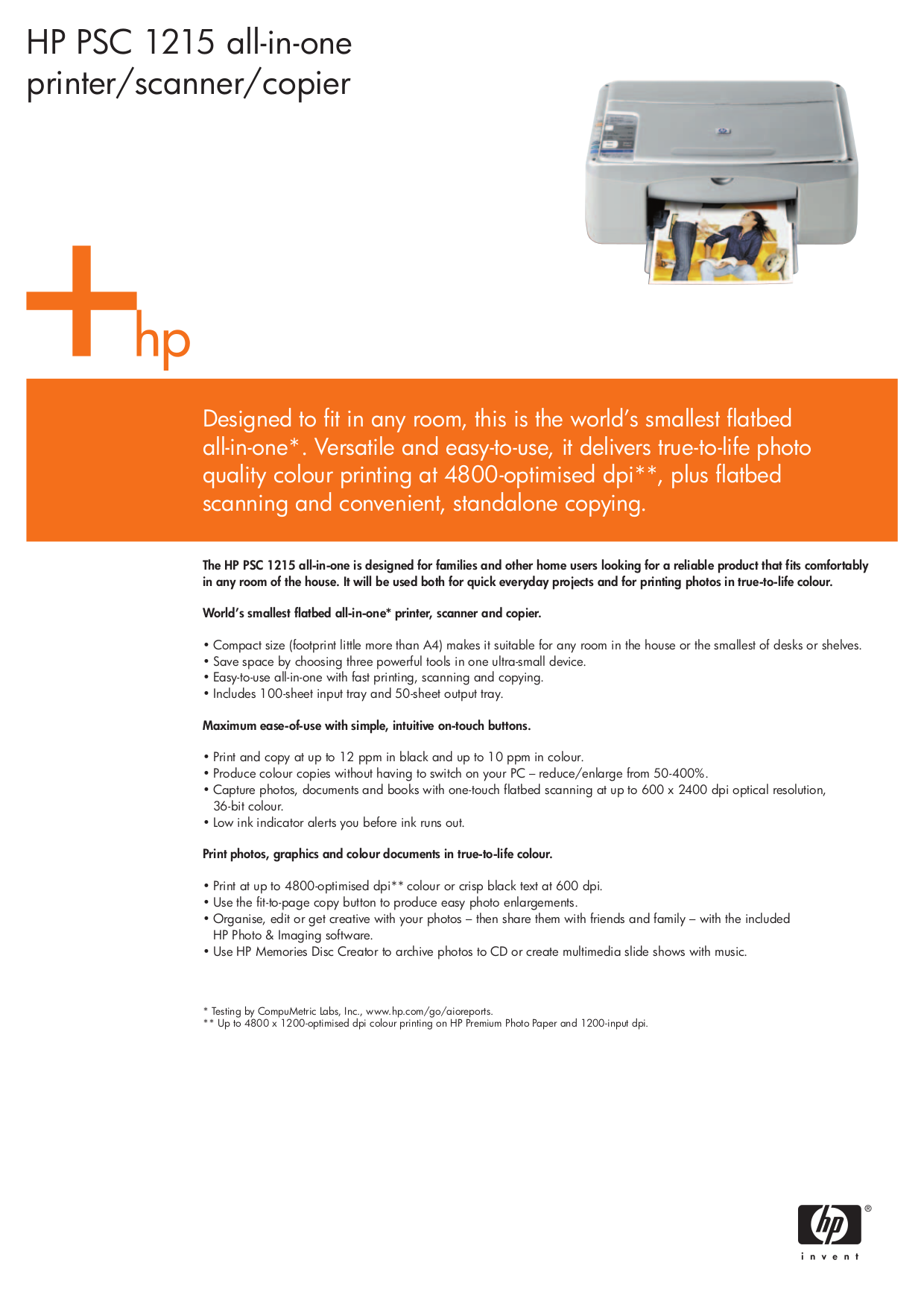 pdf for HP Multifunction Printer PSC 950 manual