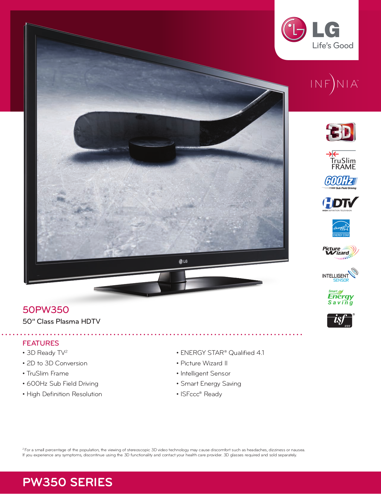 pdf for LG TV 50PW350 manual