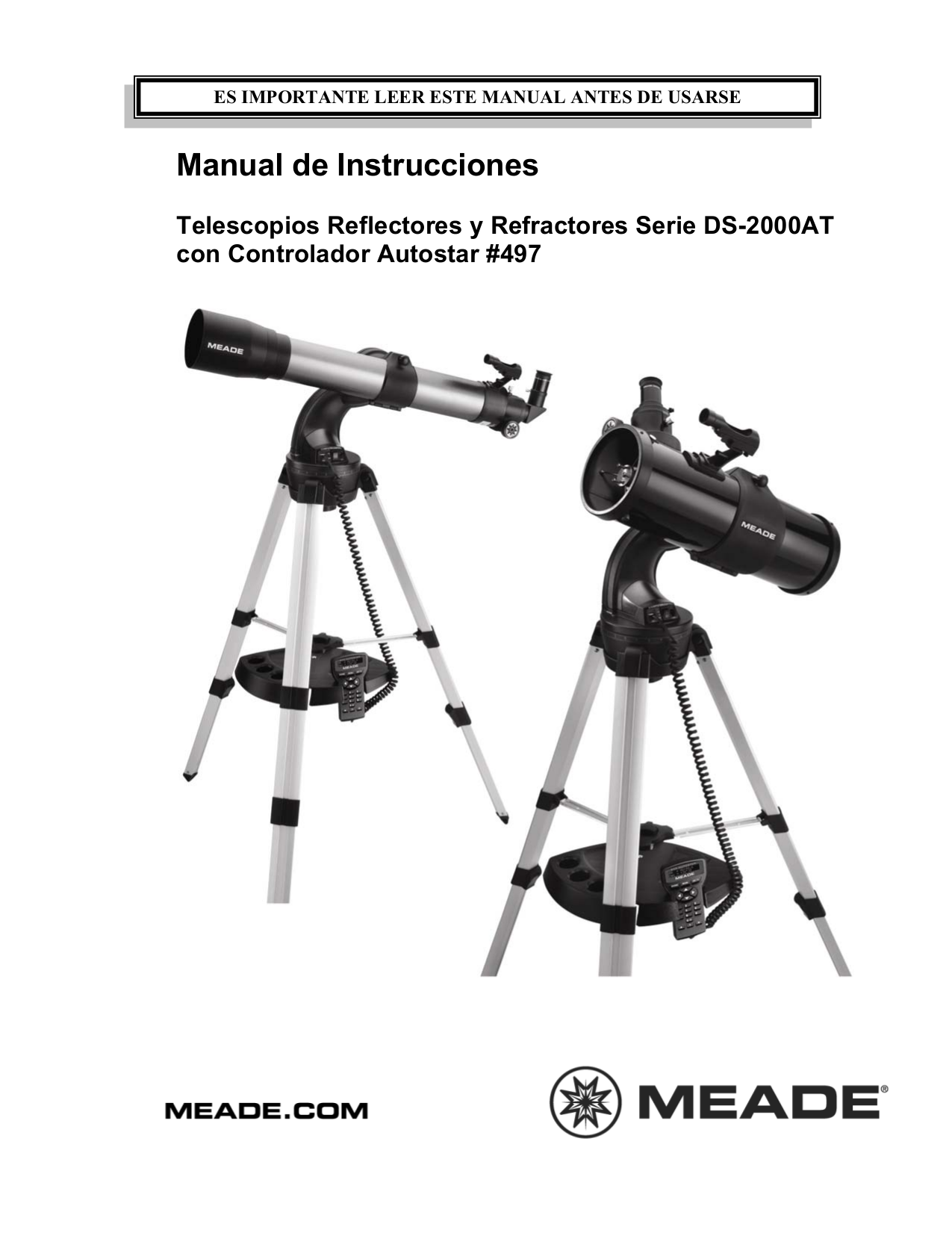 meade envisage 7 manual