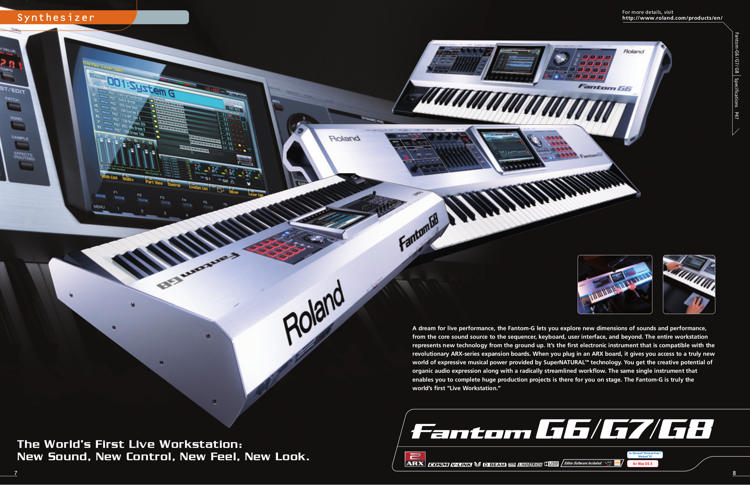 Pdf Manual For Roland Music Keyboard Fantom G8