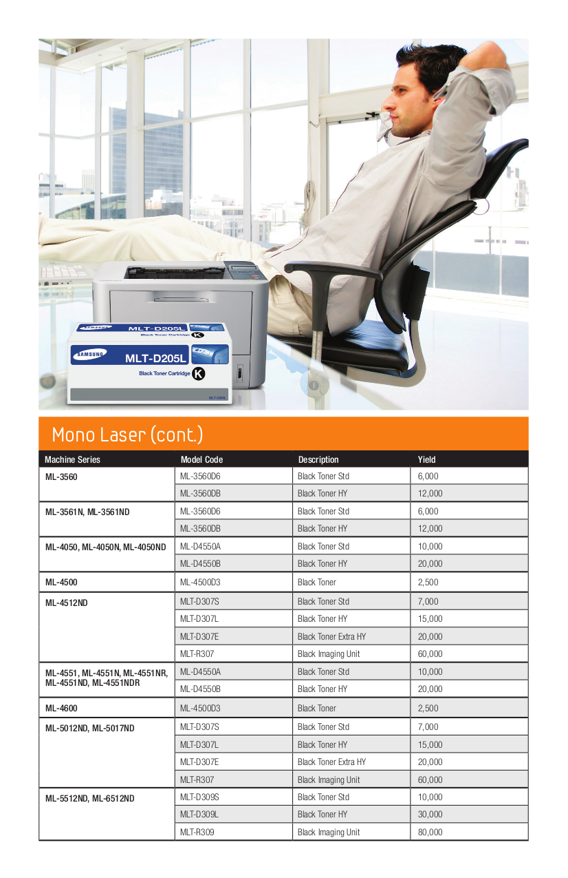 ... Samsung Printer ML-2240 pdf page preview ...