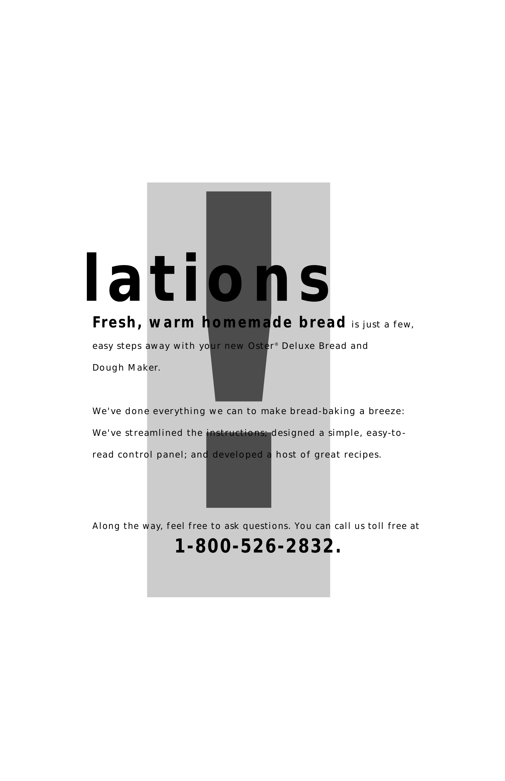 ... Oster Bread Maker 5814 pdf page preview ...