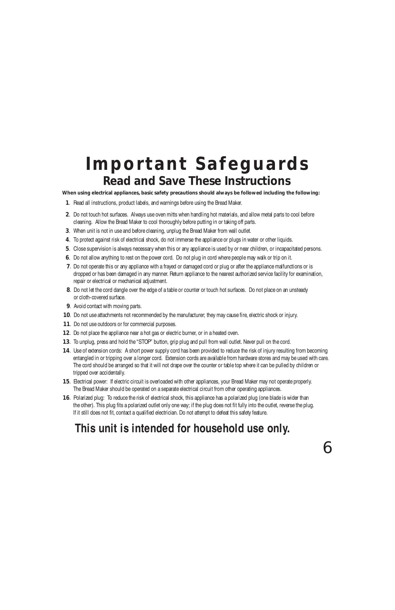 ... Oster Bread Maker 5814 pdf page preview ...