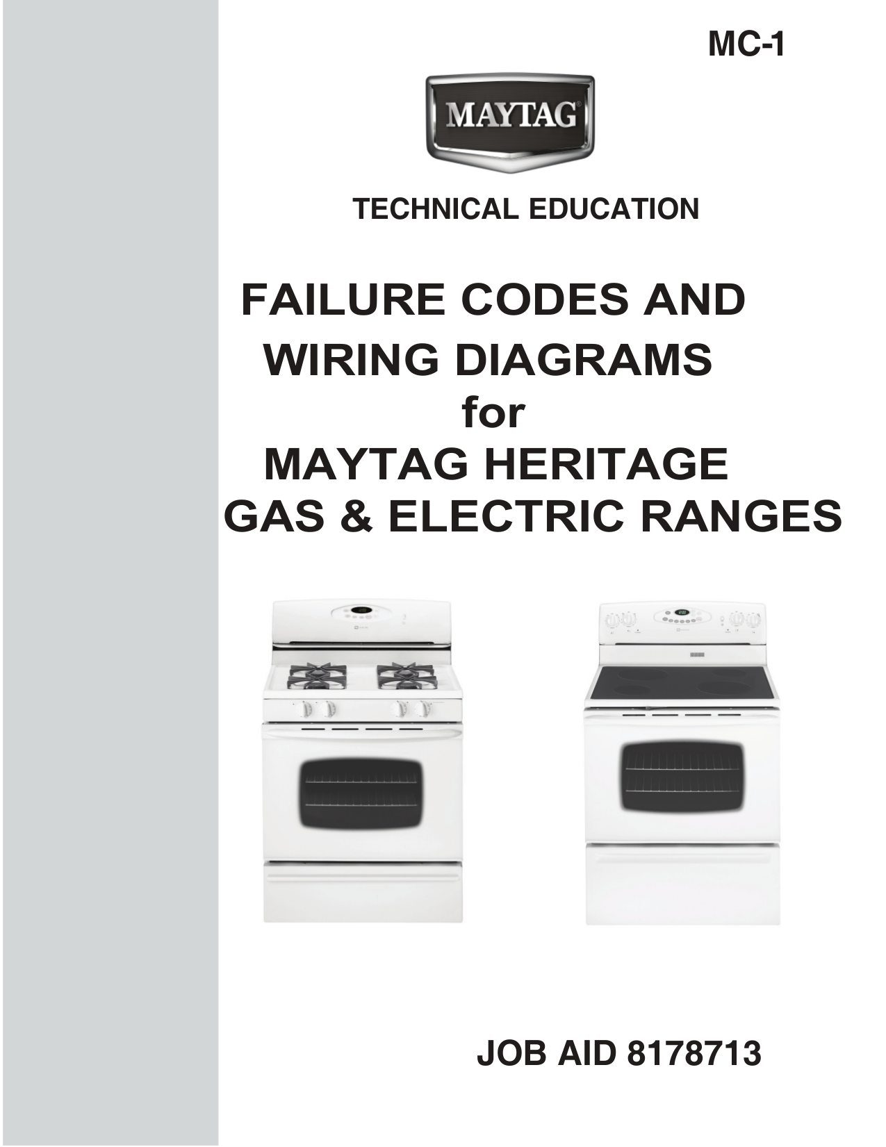 pdf for Maytag Range MGR4452BDW manual