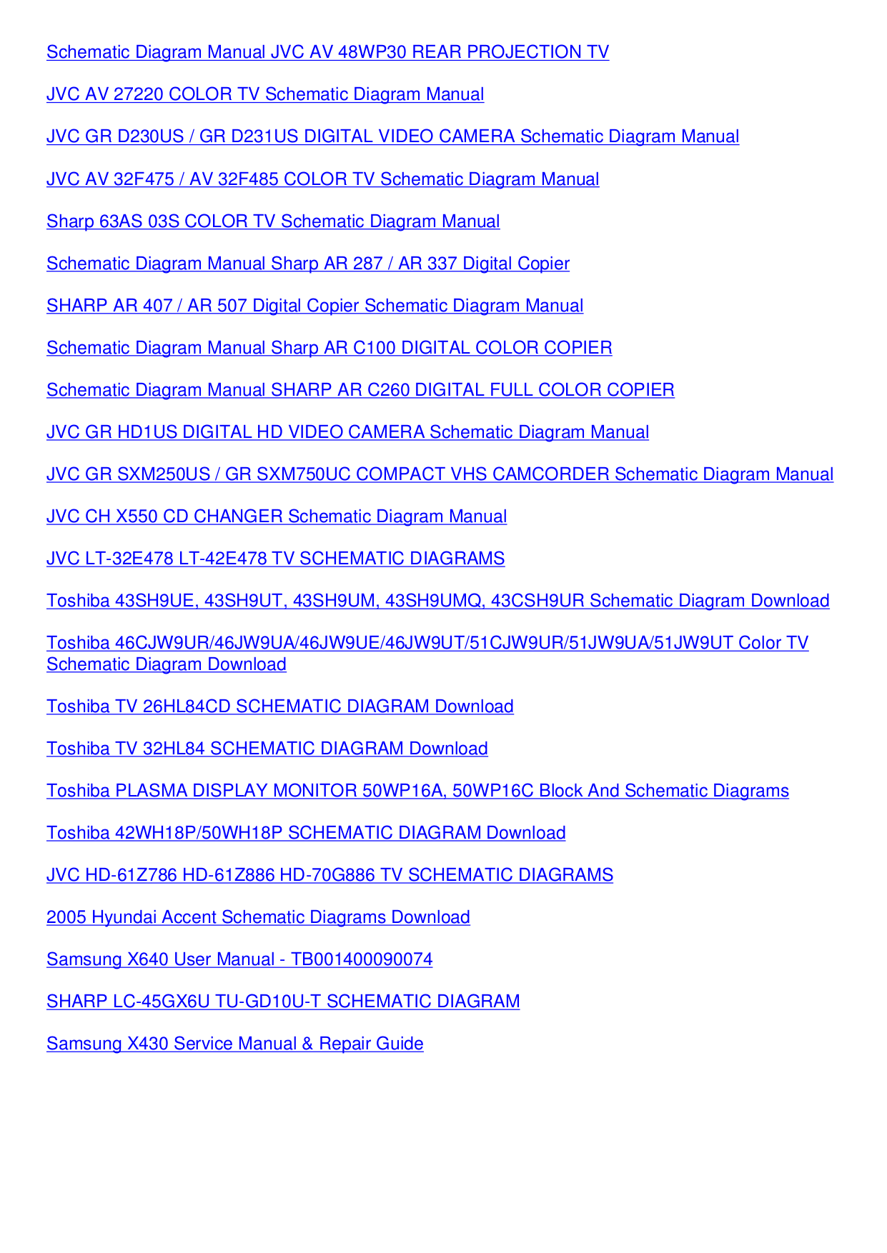 JVC TV AV-56P585 pdf page preview PDF manual ...