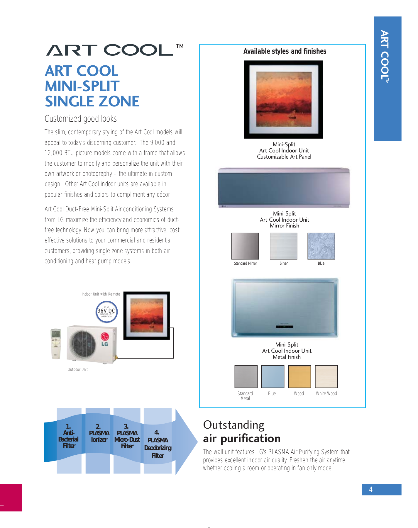 PDF manual for LG Air Conditioner LMU360CE