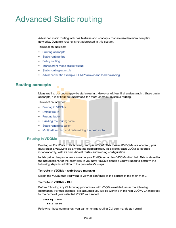 Static Routing Pdf