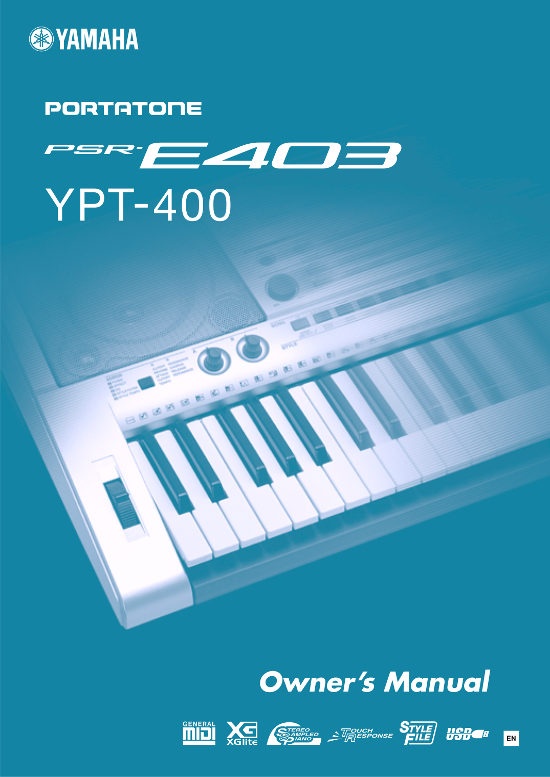 pdf for Yamaha Music Keyboard PSR-225 manual