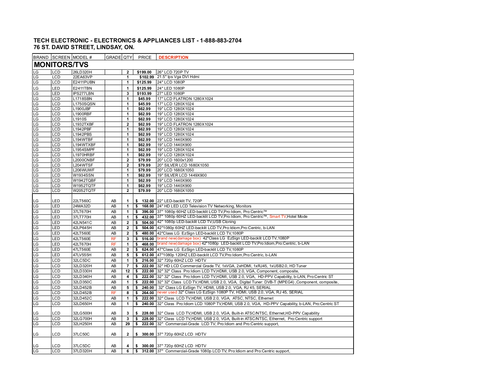 Download free pdf for LG LMX25964ST Refrigerator manual