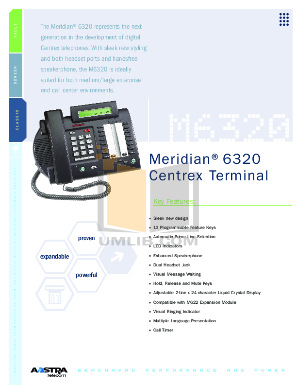 Aastra telecom 9116 telephone user manual download