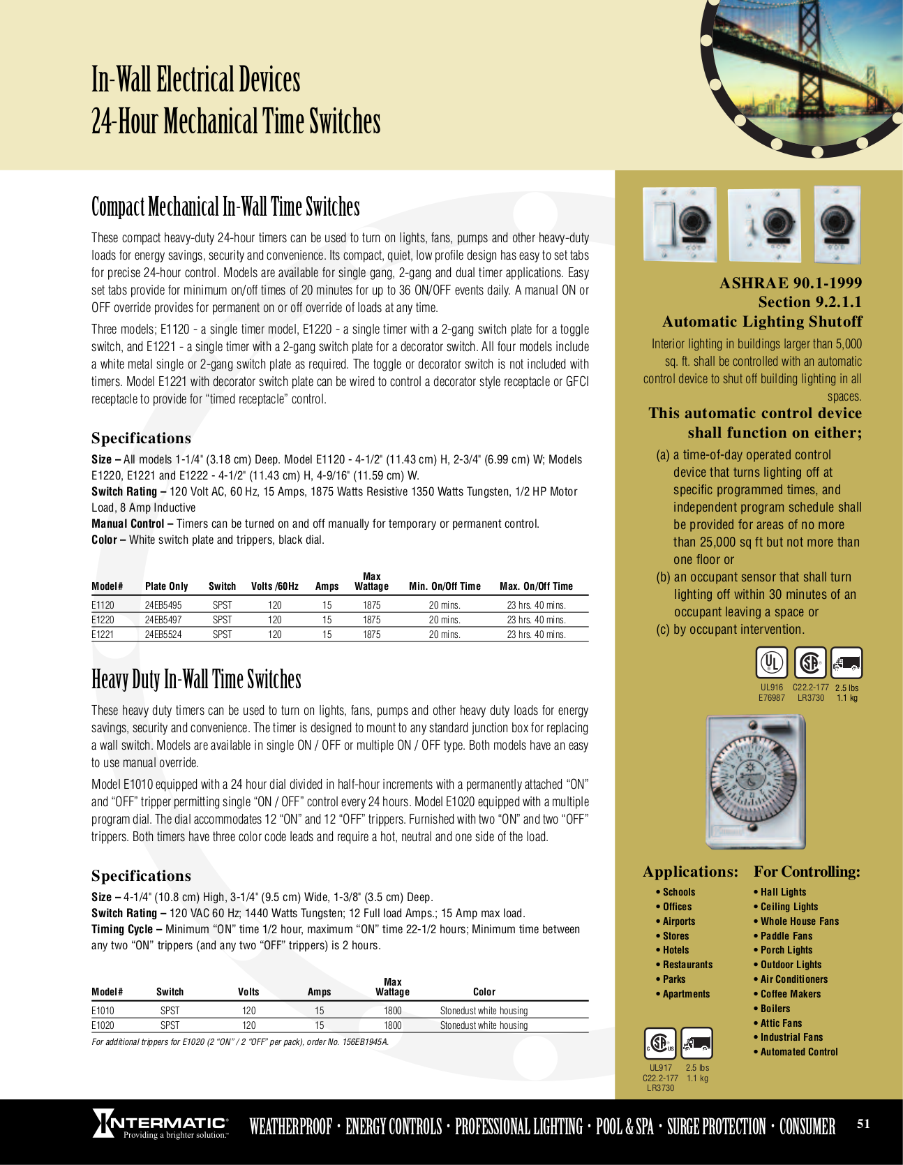 Download free pdf for Intermatic E1010 Timers Other manual