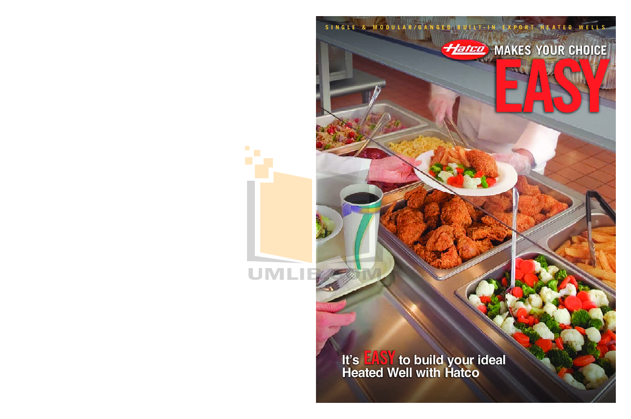 Hatco Other HWB-11QT pdf page preview ...