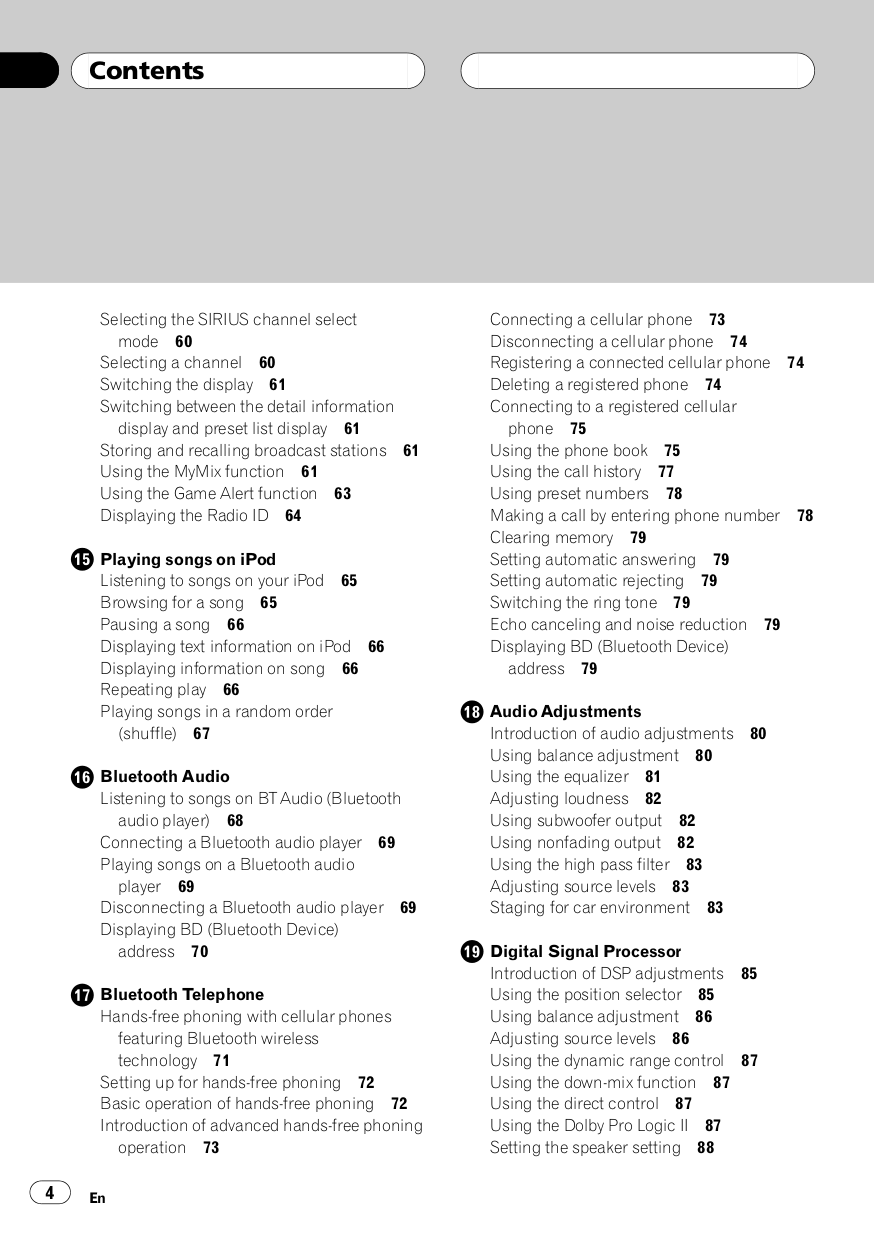 ... Pioneer Car Video AVH-P6000DVD pdf page preview ...