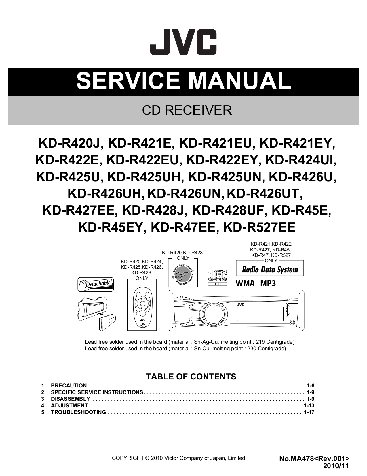 Ford Lrg 425 Service Manual