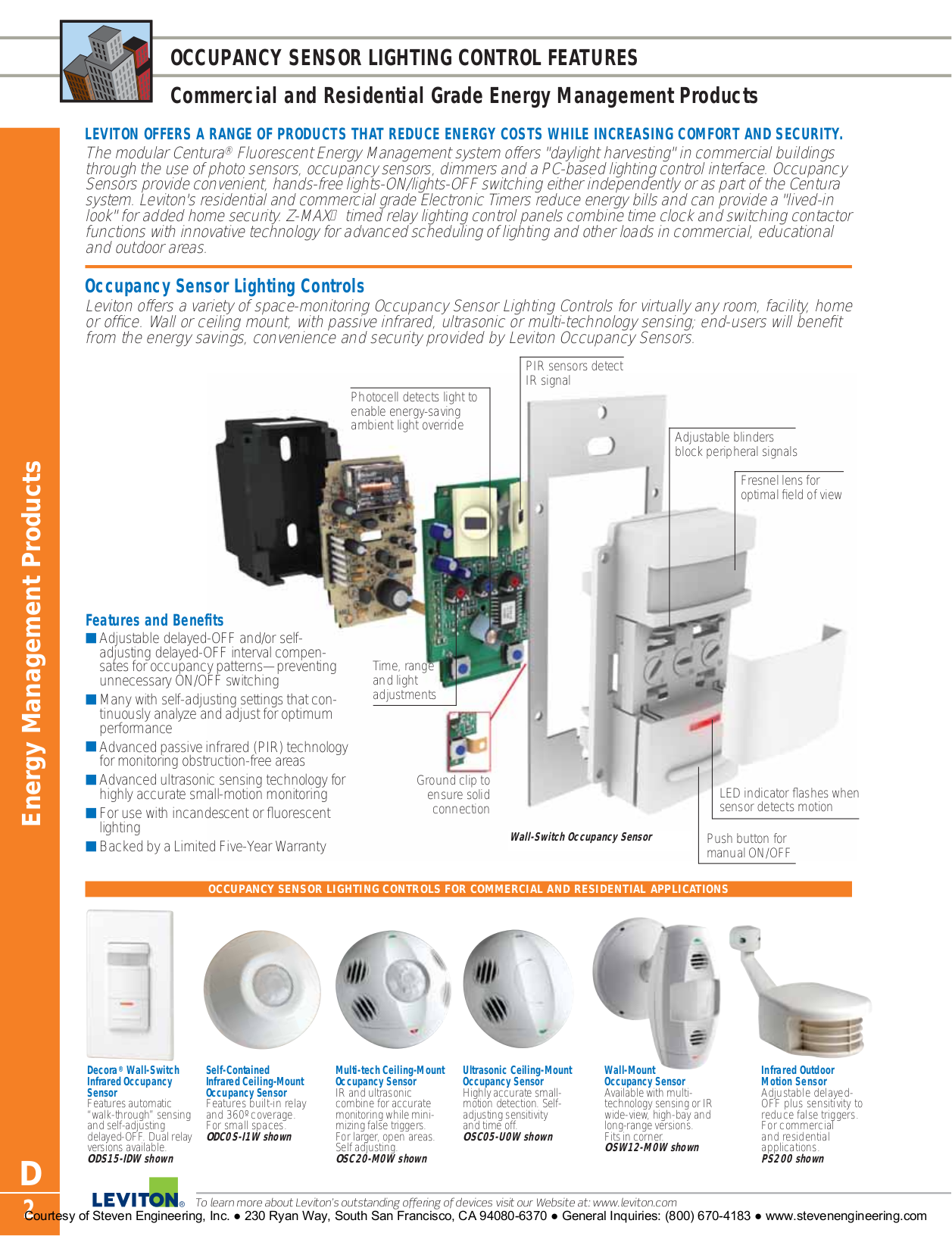 PDF manual for Leviton Other 6124H Timer Switch