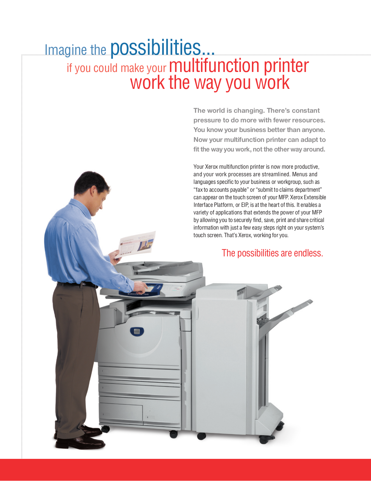... Xerox Multifunction Printer WorkCentre 7345 pdf page preview ...