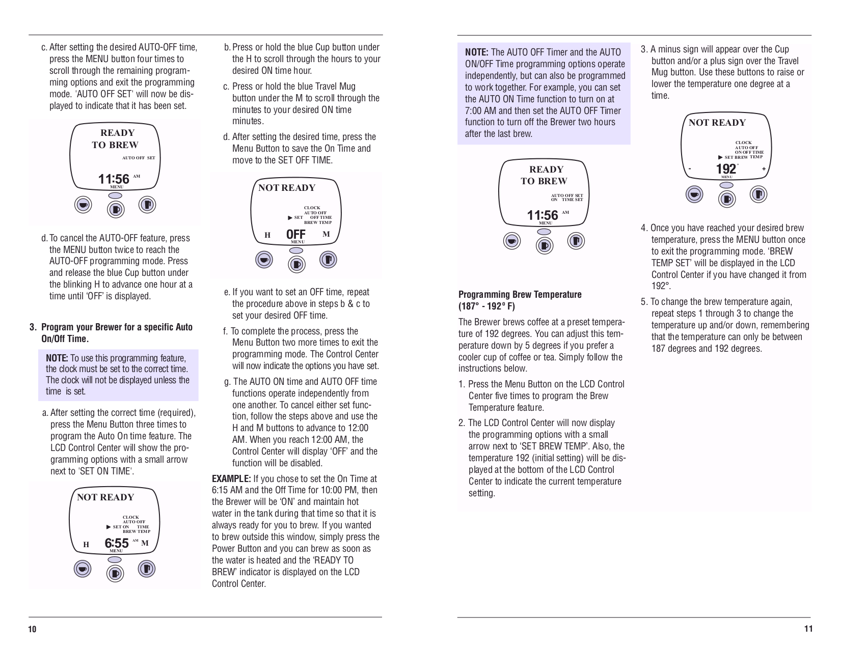 PDF manual for Keurig Coffee Maker B60