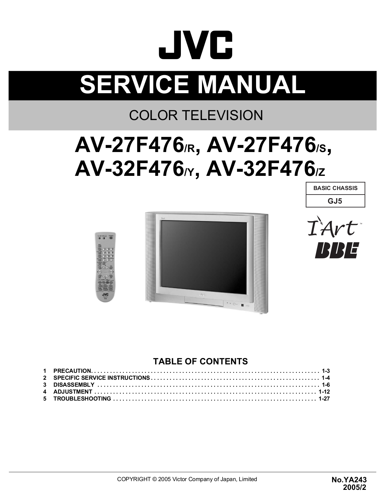 interesting pdf for jvc tv avf manual with jvc television service manuals
