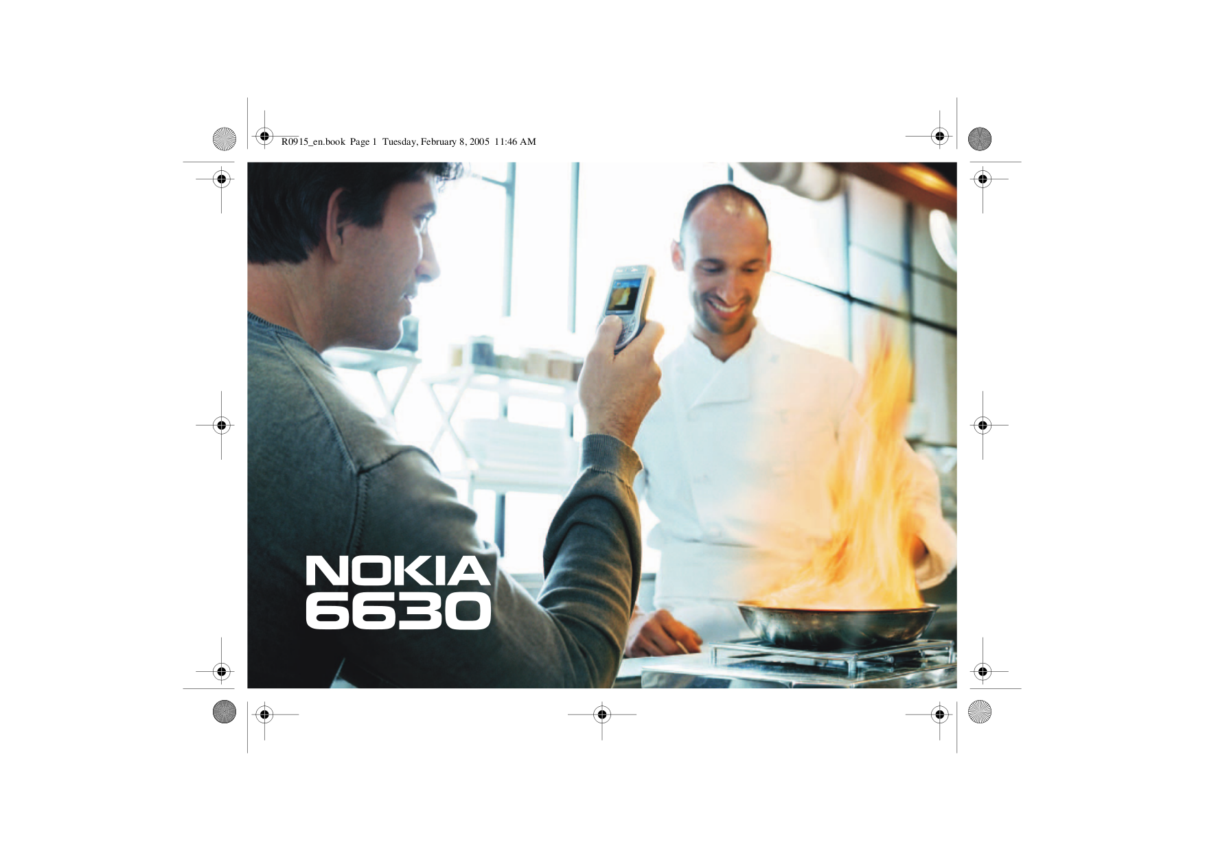 pdf for Nokia Cell Phone 6630 manual