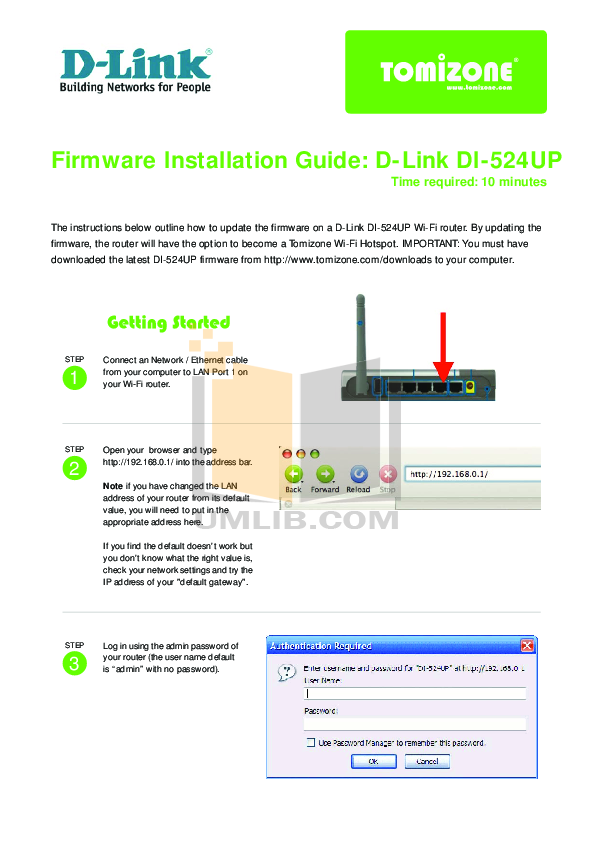 D link wireless router di 524 manual