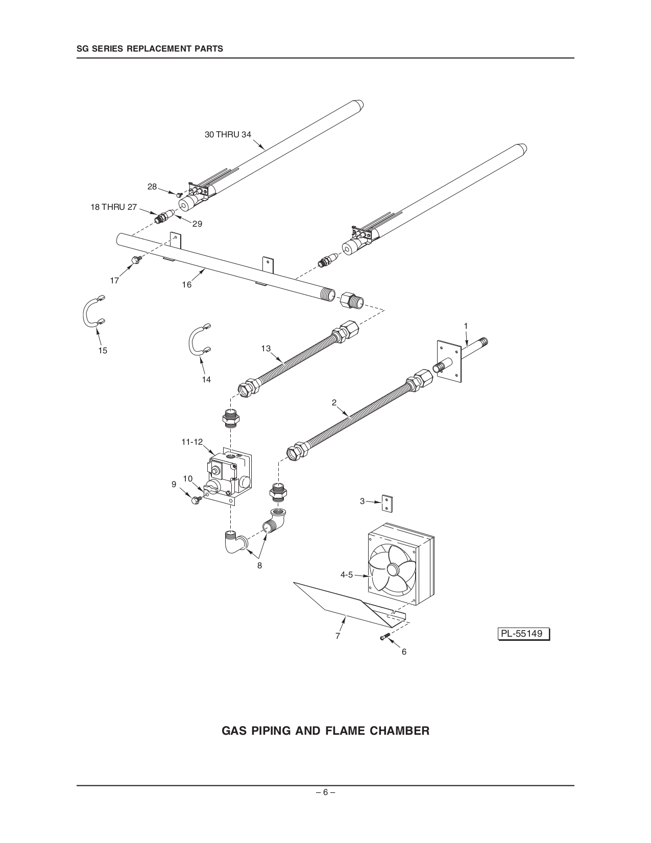 PDF manual for Vulcan Oven SG6D
