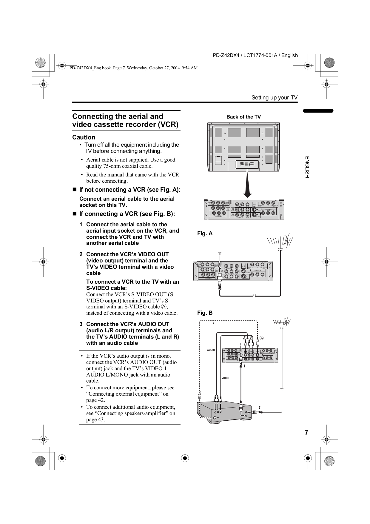 ... JVC TV PD-Z42DX4 pdf page preview