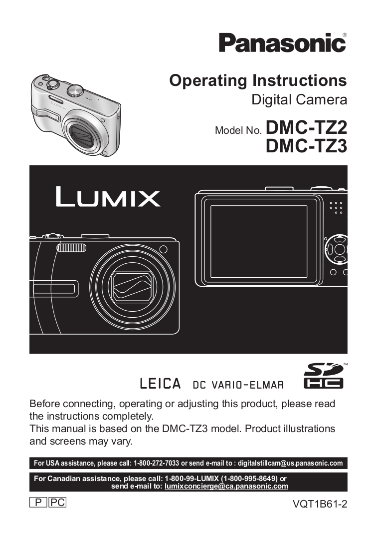 Panasonic lumix dmc zs7 manual