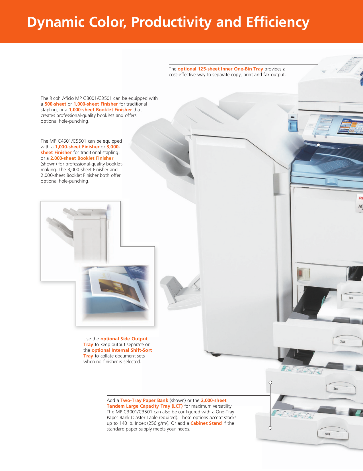 ... Ricoh Multifunction Printer Aficio 551 pdf page preview ...