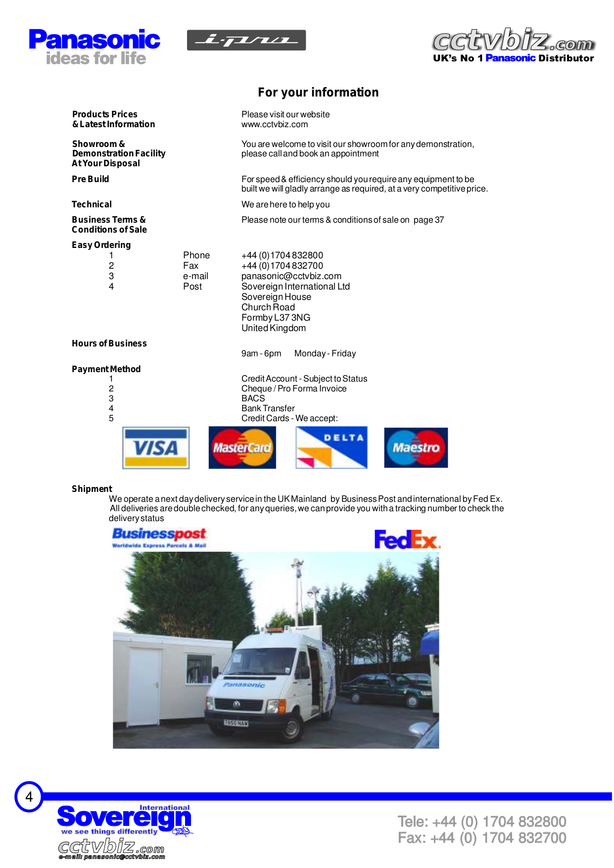 manual for Panasonic Security Camera WV CP240EX