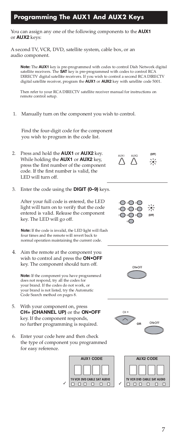 ... RCA Remote Control D770 pdf page preview ...