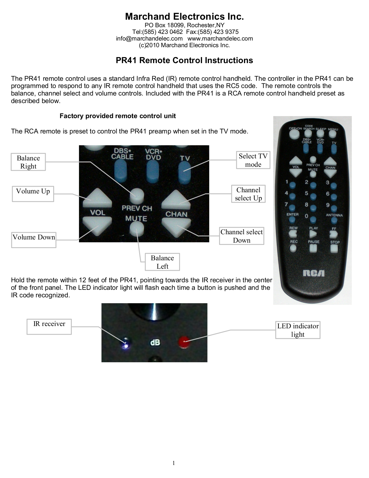 Download free pdf for RCA RCU403 Remote Control manual