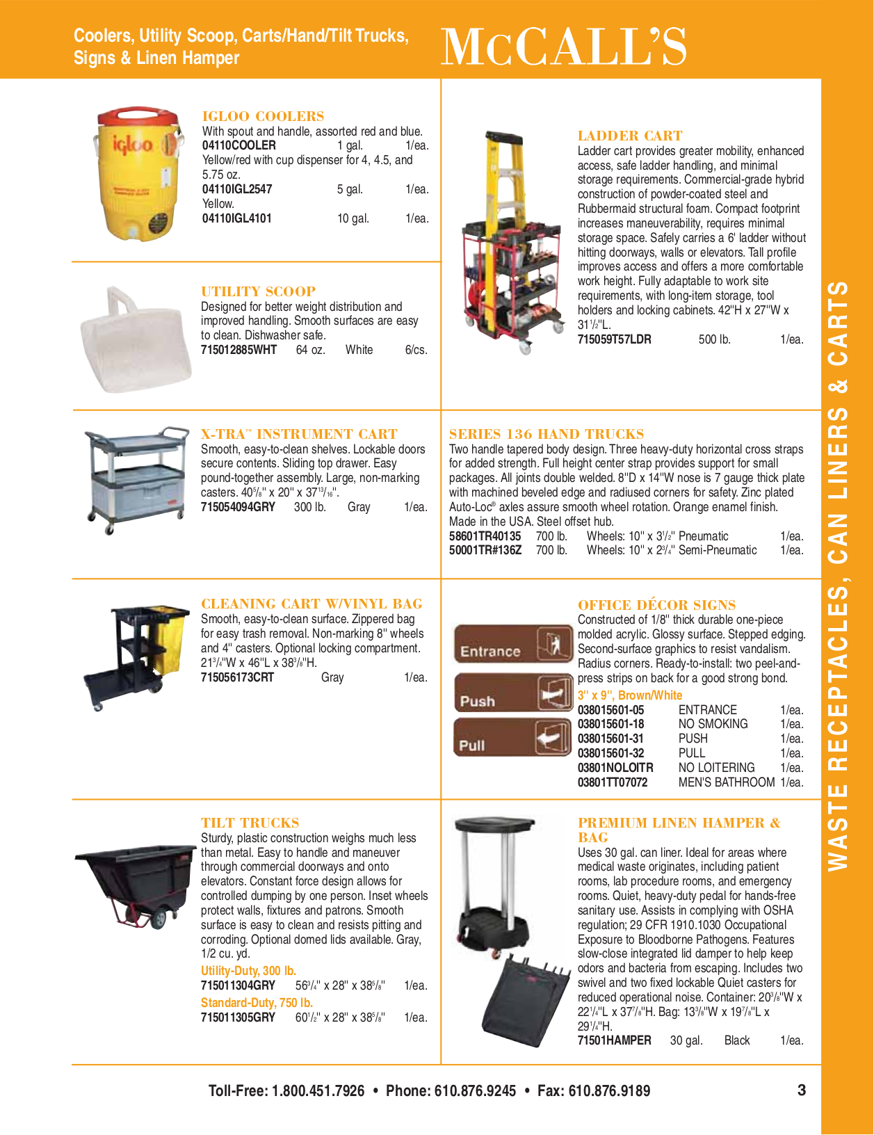 ... McCall Refrigerator STA-20-RRE pdf page preview ...
