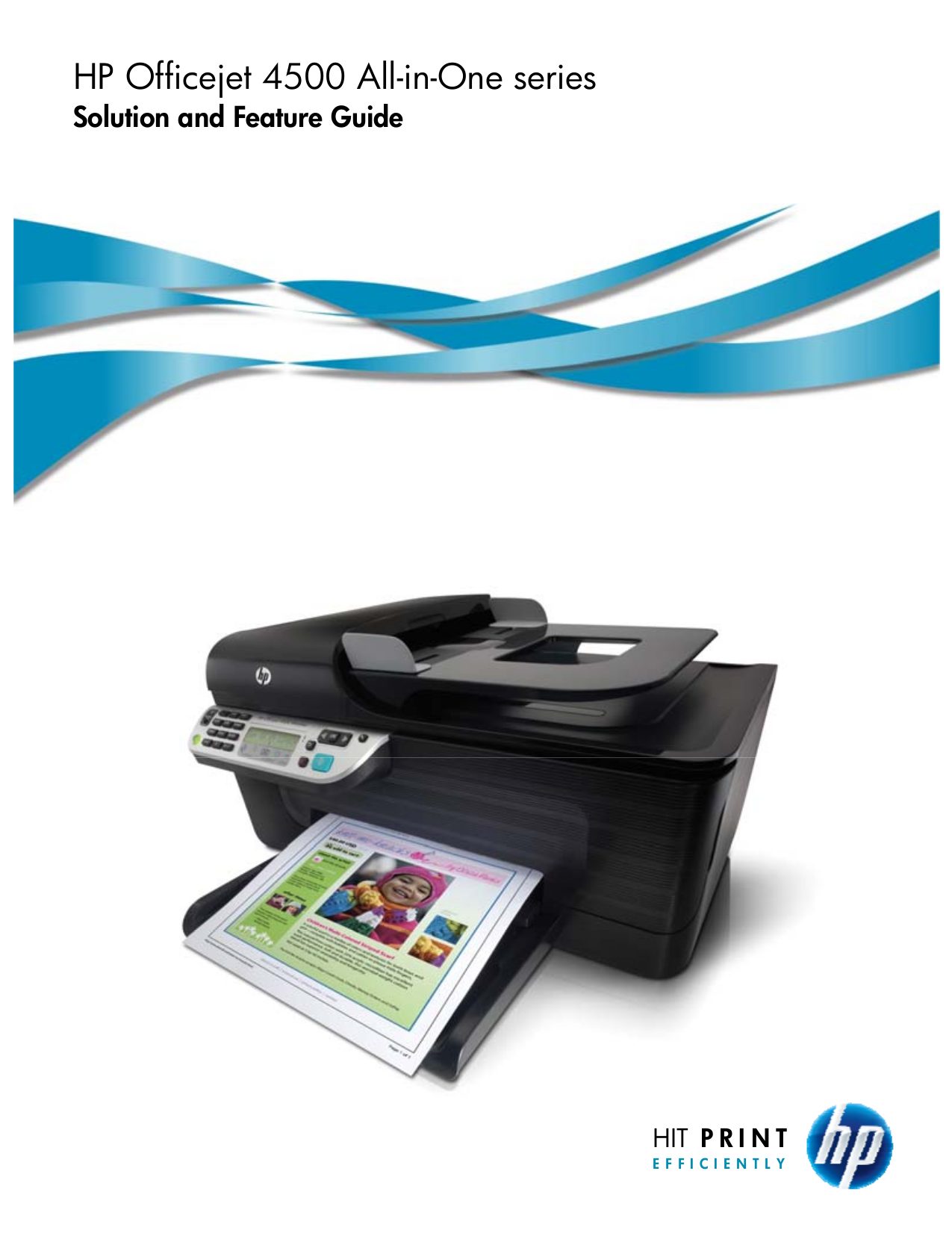 pdf for HP Multifunction Printer Officejet 4500 manual