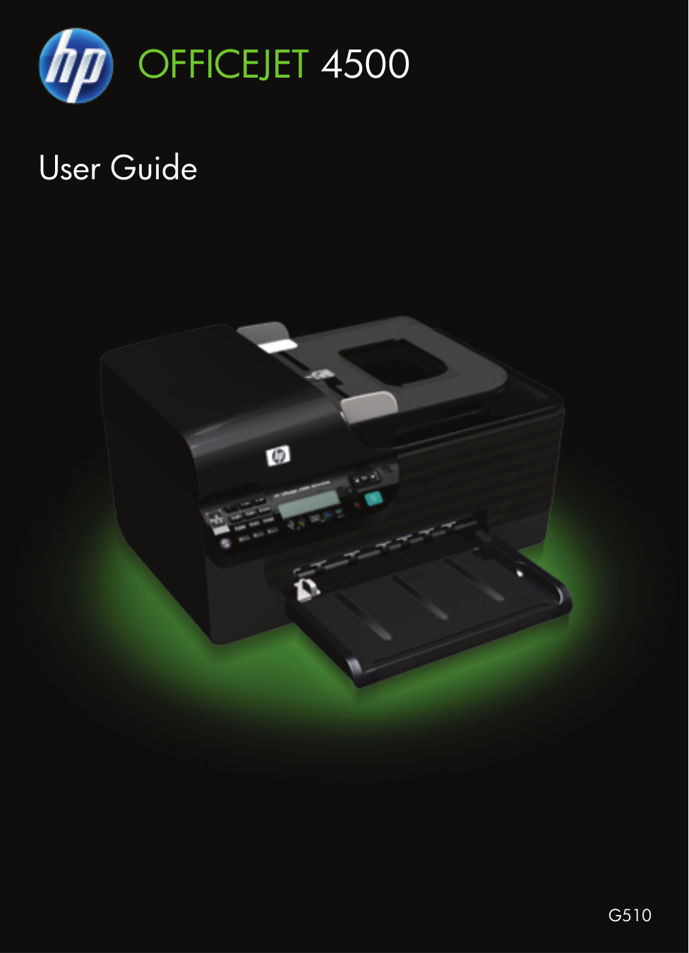 Hp 4500 Wireless Printer Manual