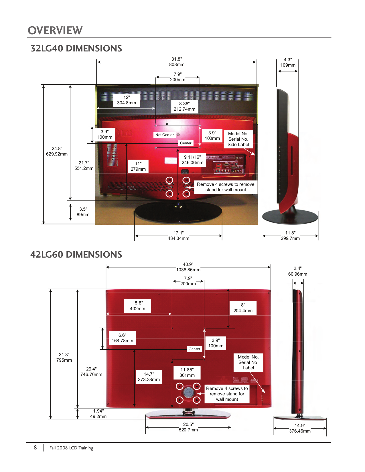 PDF manual for LG TV 32LC4D