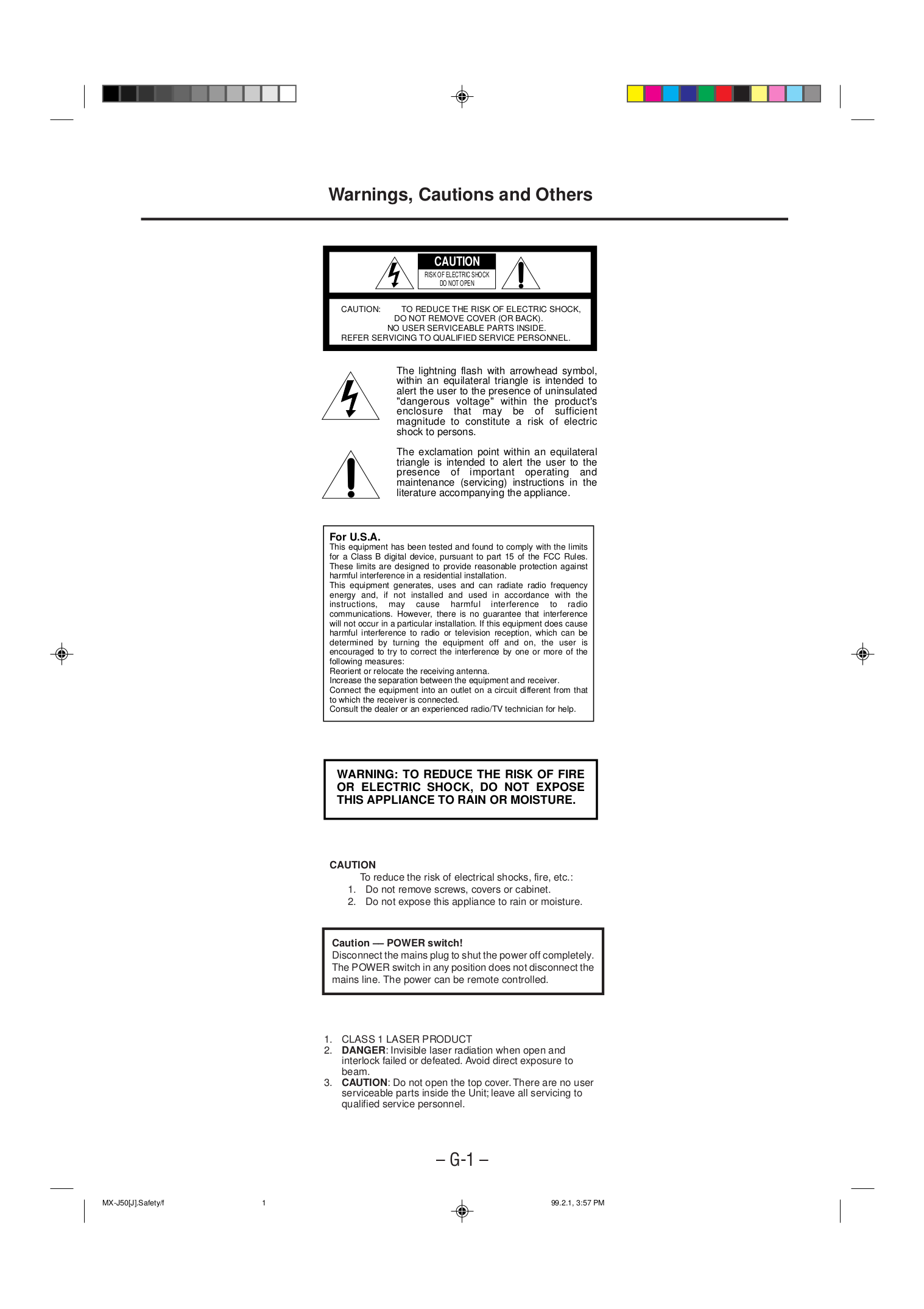 ... JBL Speaker J50 pdf page preview ...