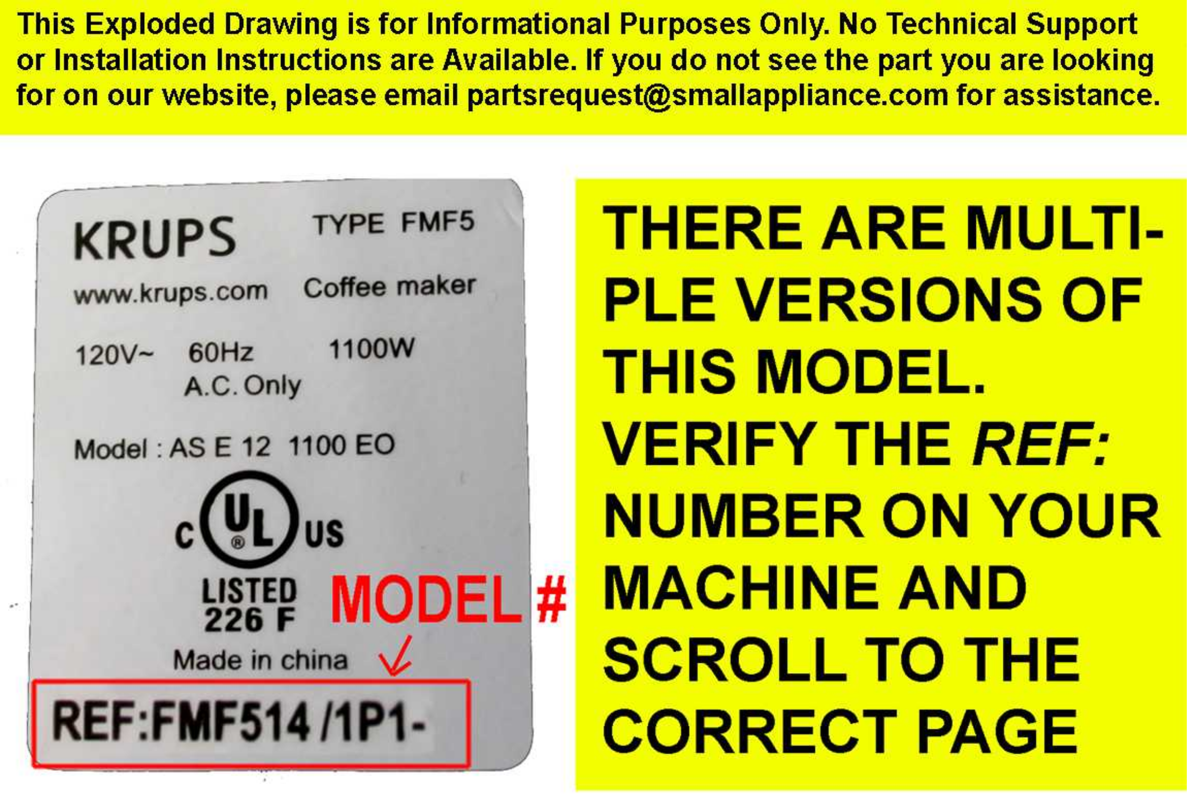 PDF manual for Krups Coffee Maker FME2