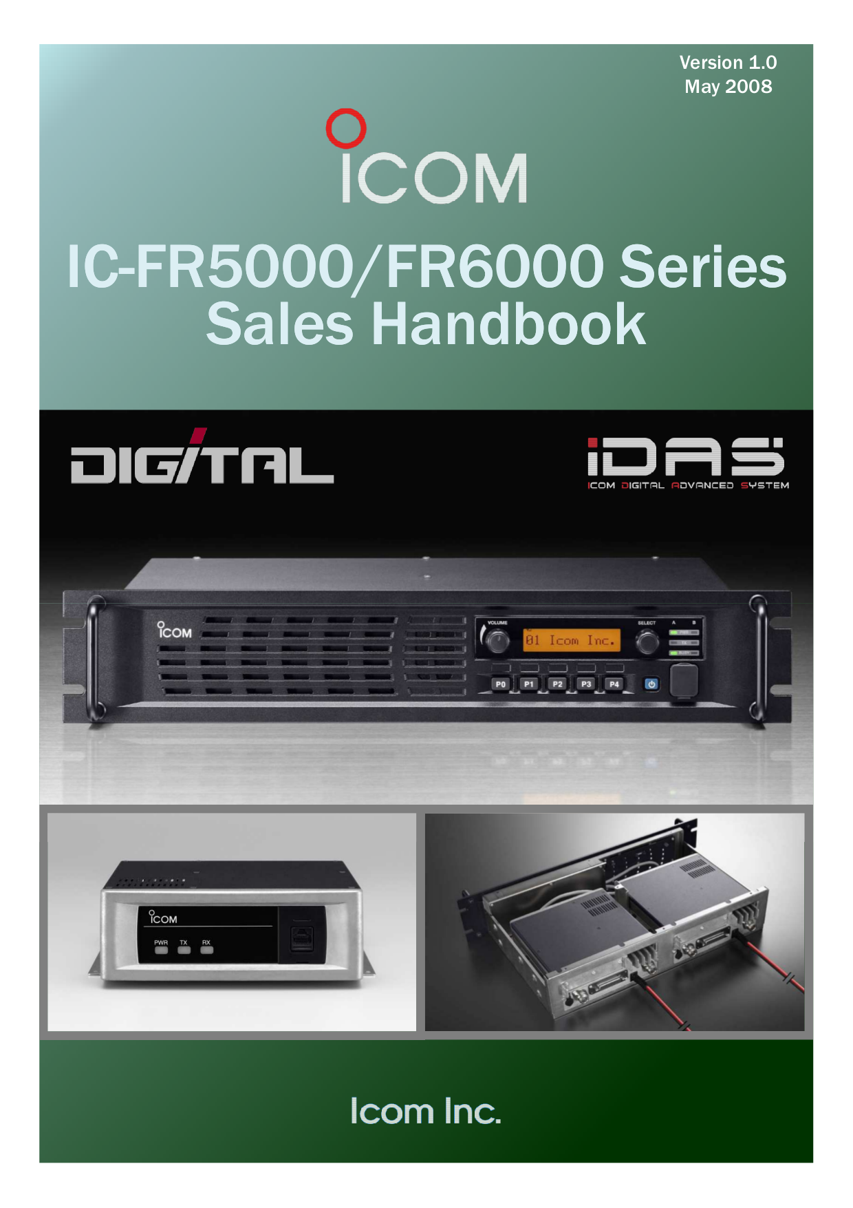 pdf for ICOM 2-way Radio IC-F3GT manual