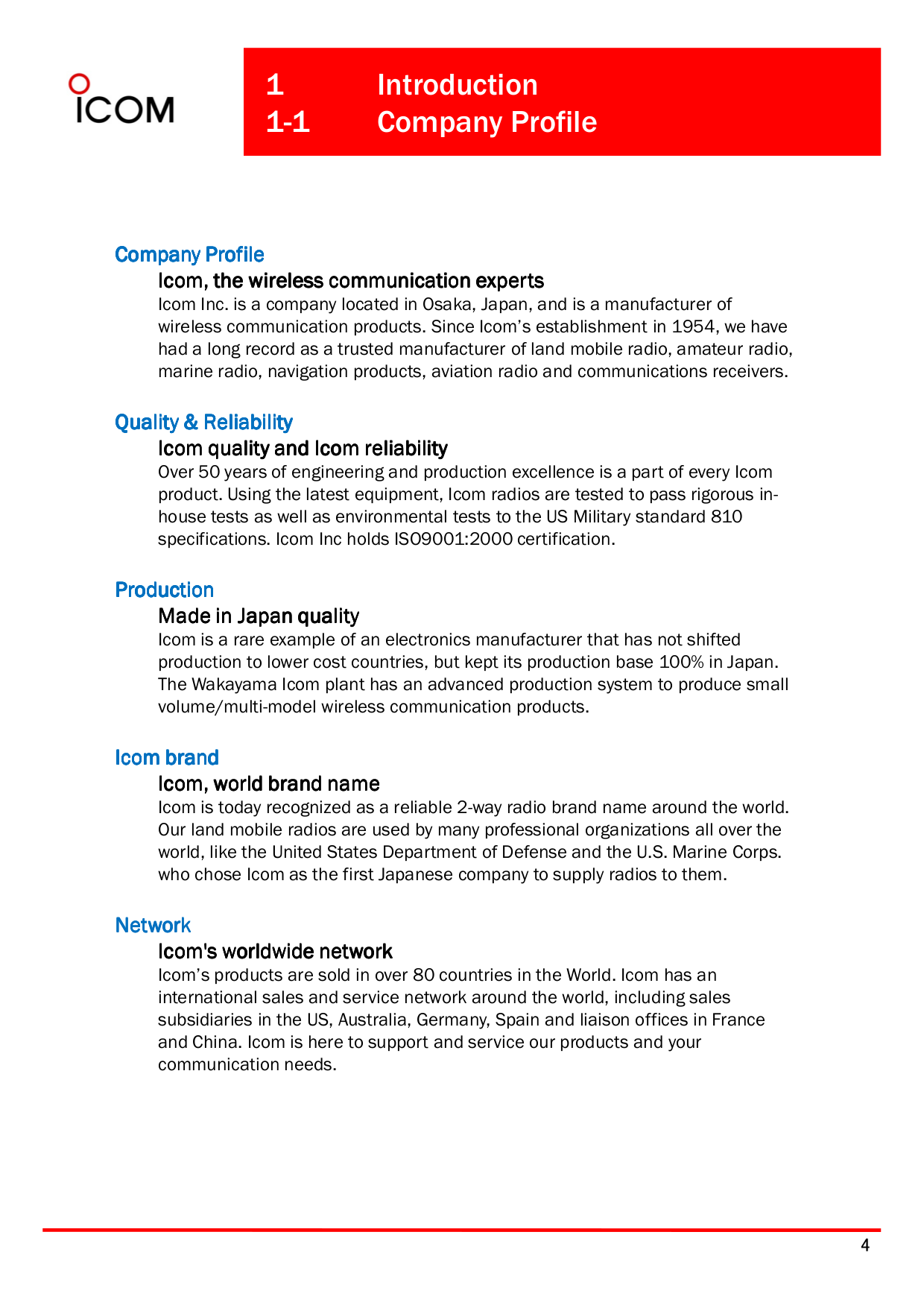 ... ICOM 2-way Radio IC-F3GT pdf page preview ...