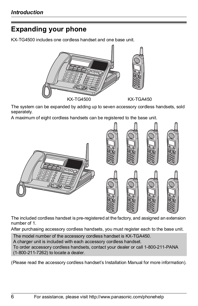 ... Panasonic Telephone KX-T7633 pdf page preview ...