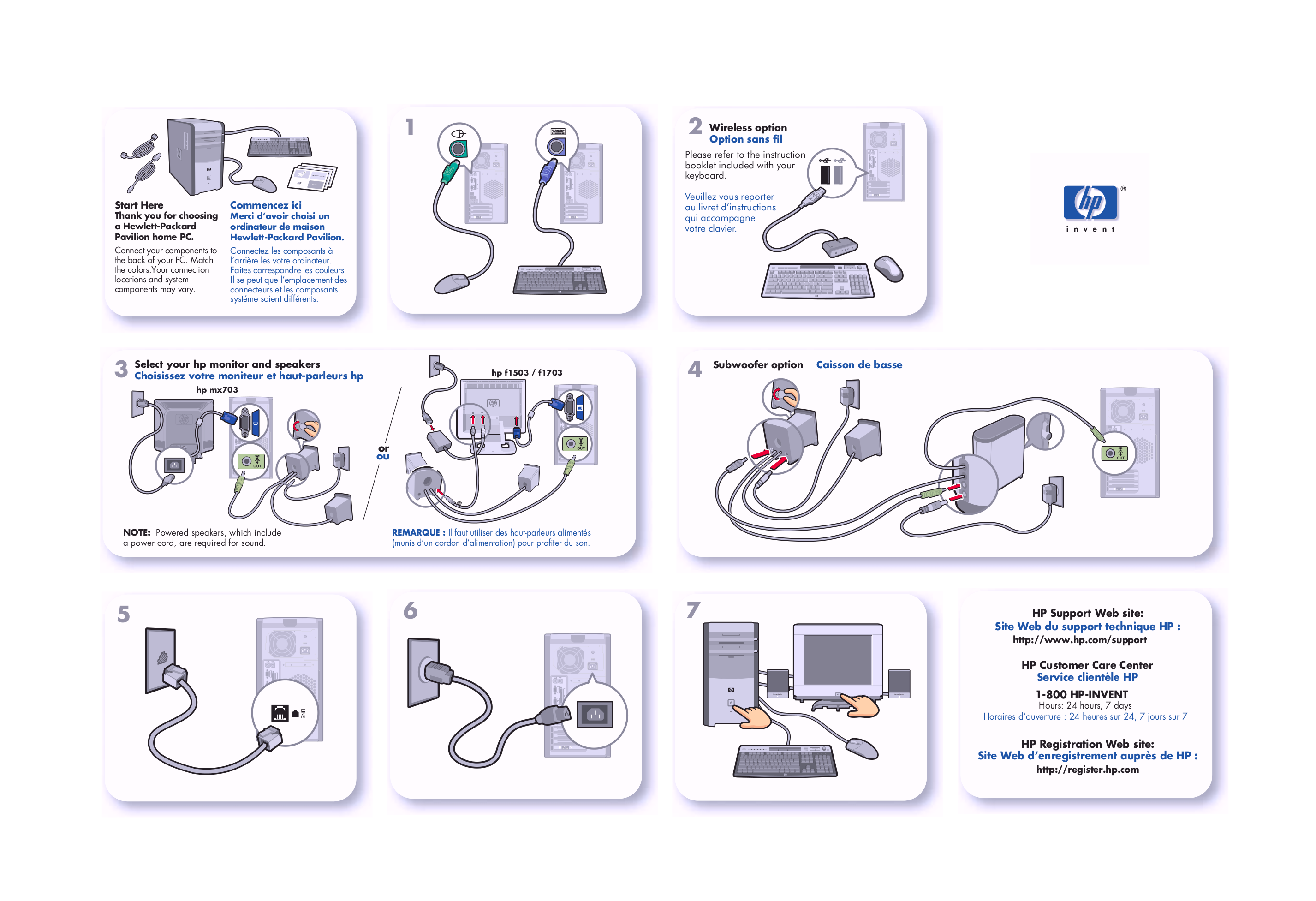 pdf for HP Monitor Pavilion MX703 manual