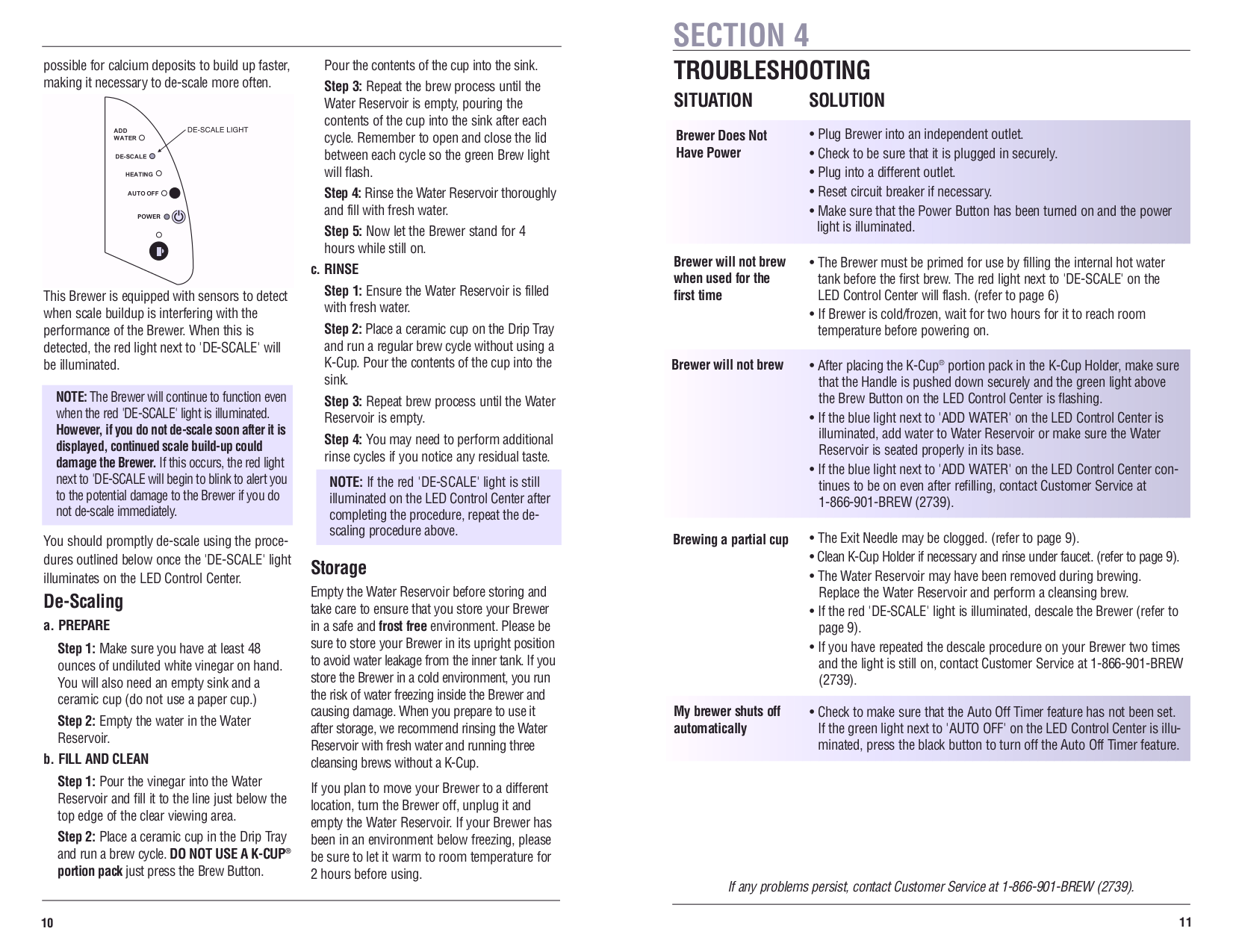 PDF manual for Keurig Coffee Maker Elite B40